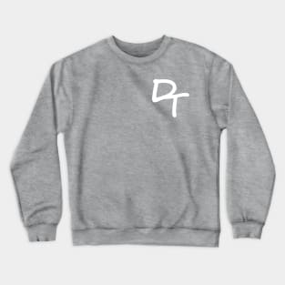 Basic White DT Crewneck Sweatshirt